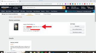 How to find devices on amazon account