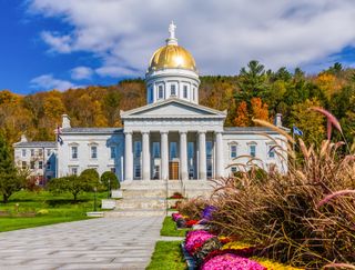 picture of Montpelier Vermont state capitol building