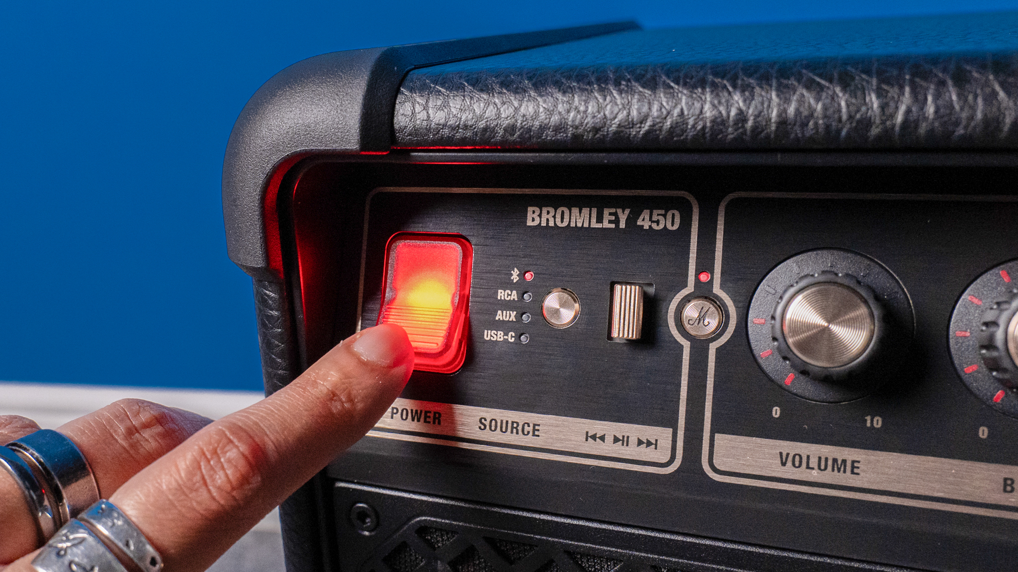 Marshall Bromley 450 party speaker