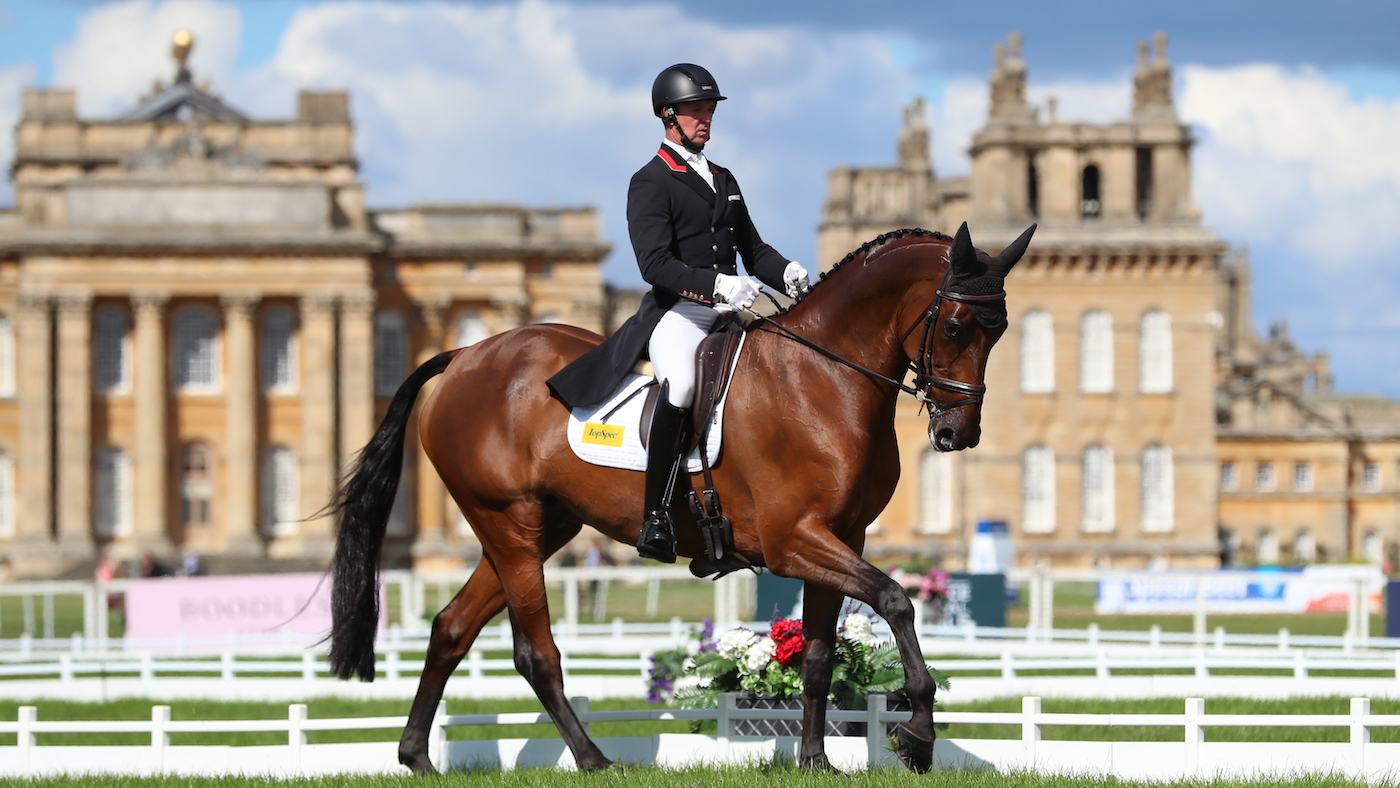 Blenheim Horse Trials dressage: Hayden Hankey and Heads Up