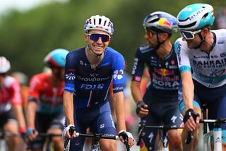 SAINT VULBAS FRANCE JULY 03 Lenny Martinez of France and Team Groupama FDJ ccduring the 111th Tour de France 2024 Stage 5 a 1774km stage from SaintJeandeMaurienne to Saint Vulbas UCIWT on July 03 2024 in Saint Vulbas France Photo by Dario BelingheriGetty Images