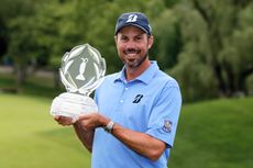 Matt Kuchar defends the Memorial Tournament