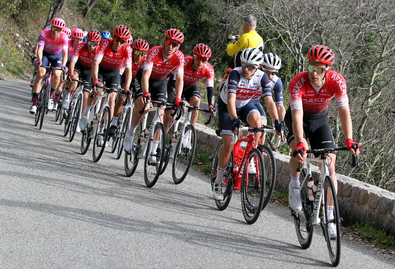 Tour Cycliste International du Var et des Alpes Maritimes 2020 - 52nd Edition - 1st stage Le Cannet - Grasse 186.8 km - 21/02/2020 - Team Arkea Samsic - photo Etienne Garnier/BettiniPhoto&Acirc;&copy;2020