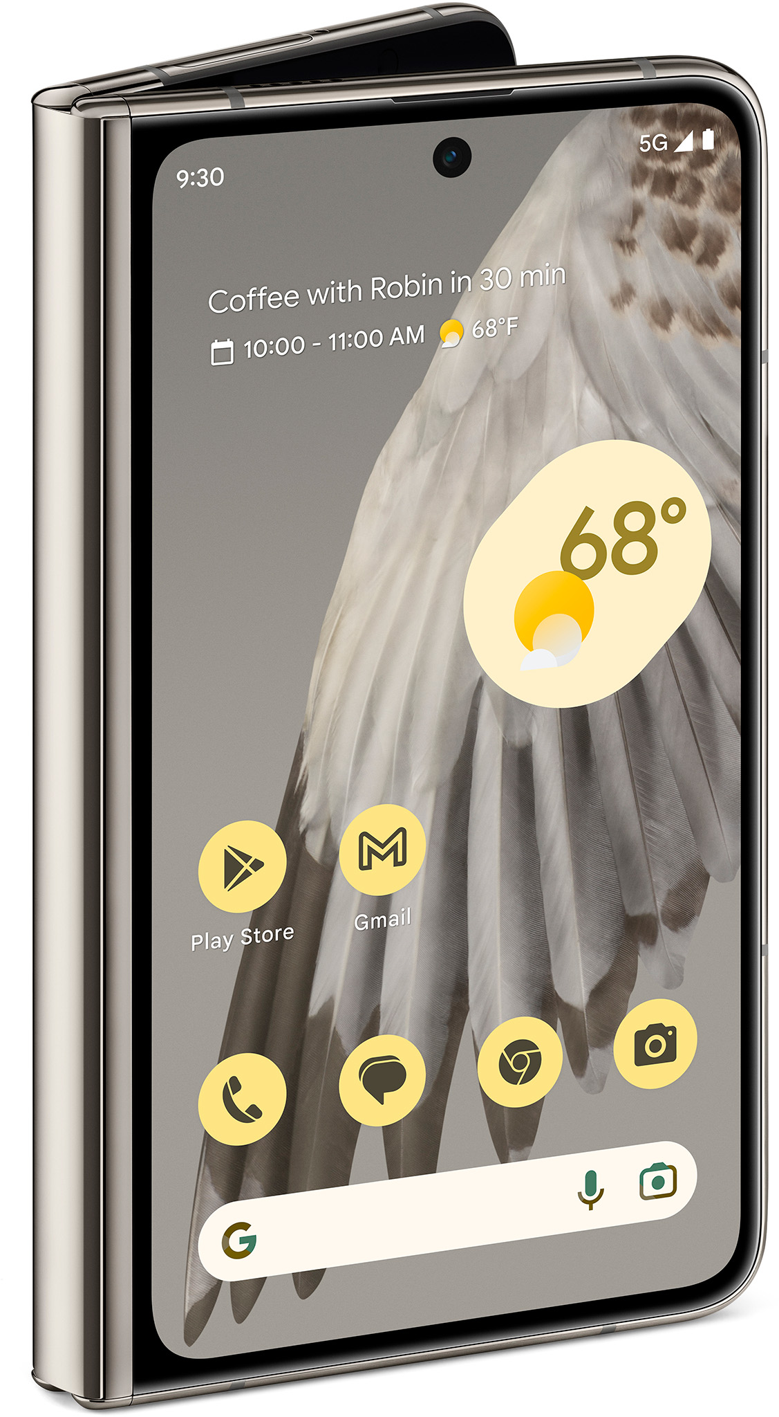 Official renders of the Google Pixel Fold