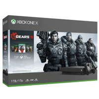 Xbox One X 1TB | Gears of War series | Xbox Game Pass + Xbox Live Gold one month trial | Was: £449.99  | Now: £299 | Save: £150