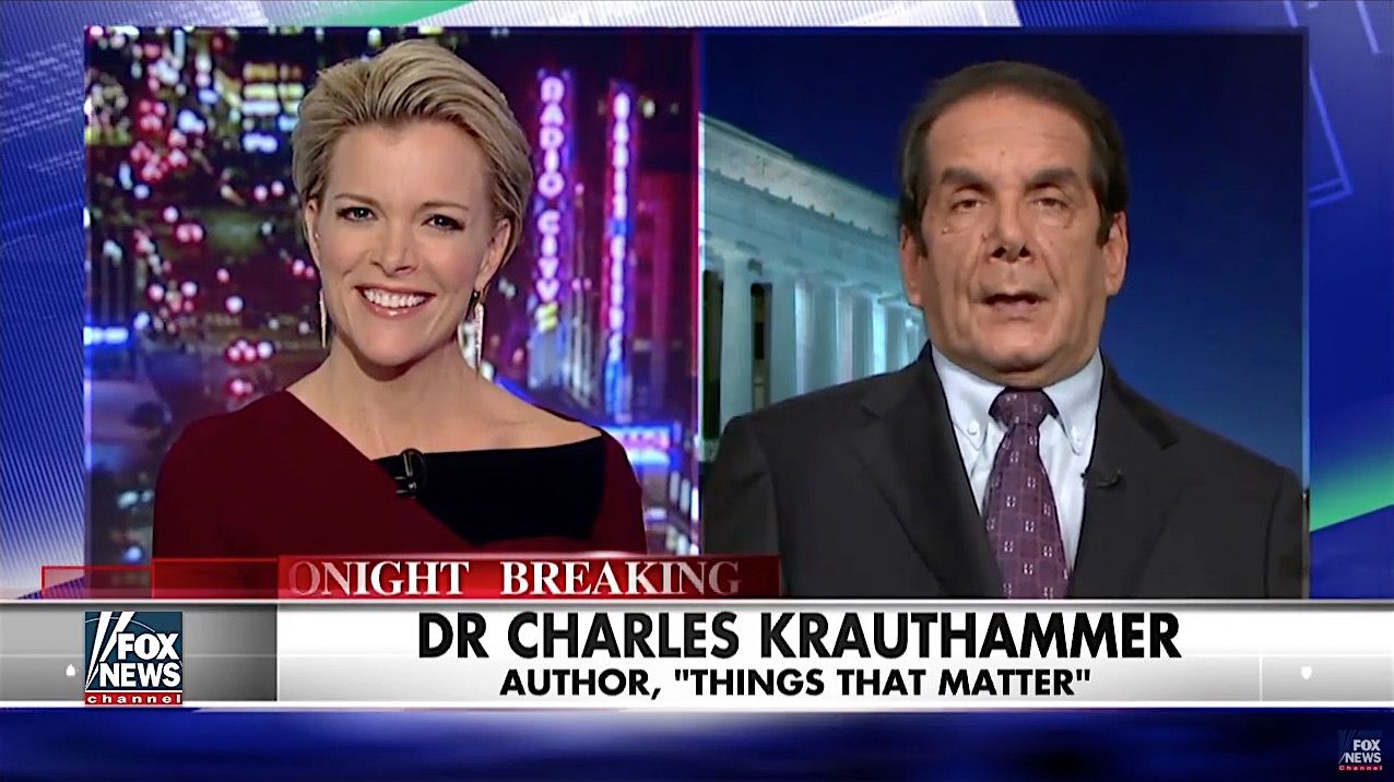 Charles Krauthammer thinks Donald Trump may finally have stepped in it