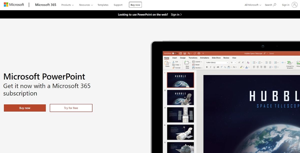 Microsoft Powerpoint review