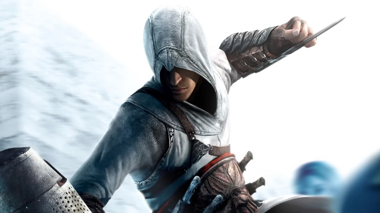 Assassinating someone in the original Assassin's Creed