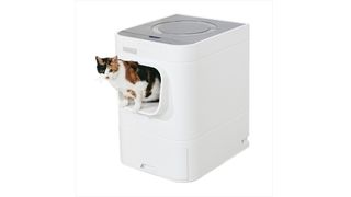 LavvieBot S Robotic self-cleaning cat litter box