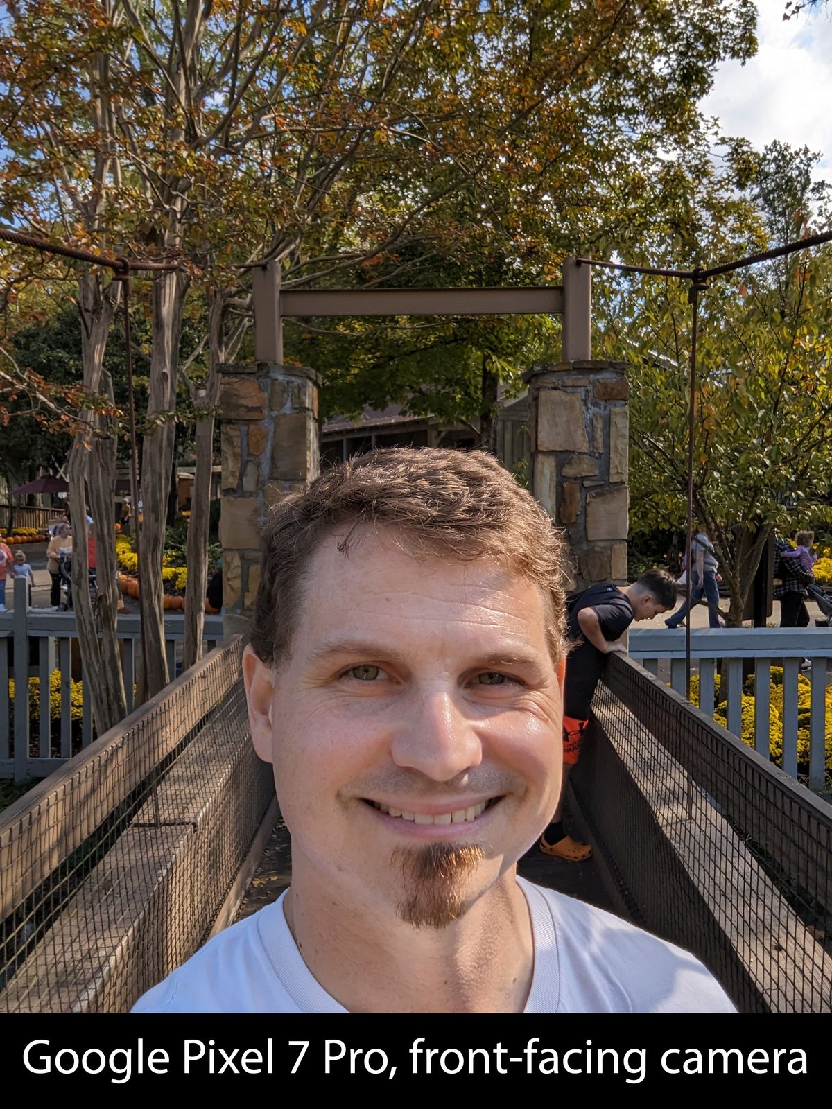 Camera samples from the Google Pixel 7 Pro's front-facing camera