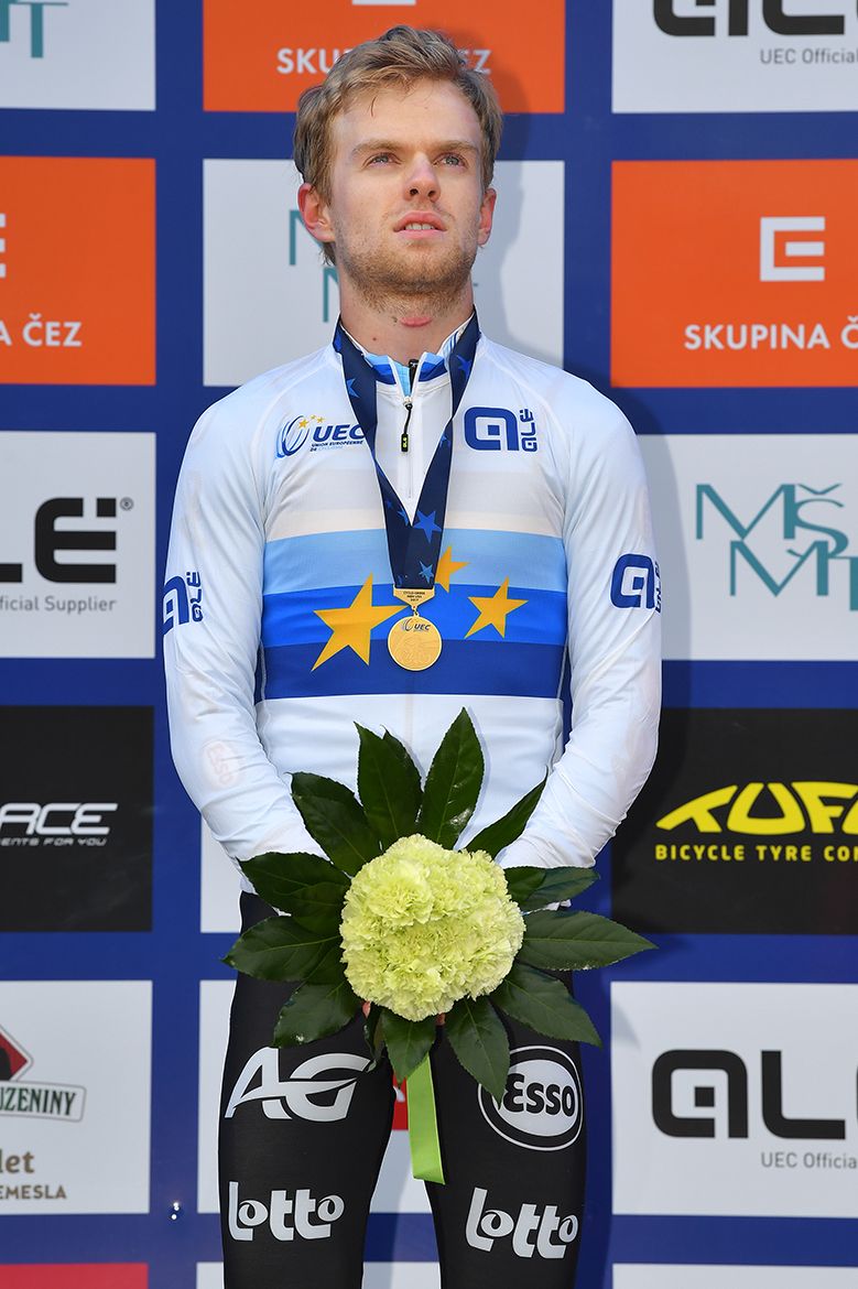 Eli Iserbyt (Belgium) won the 2017 European Under-23 Cyclo-cross Championships.