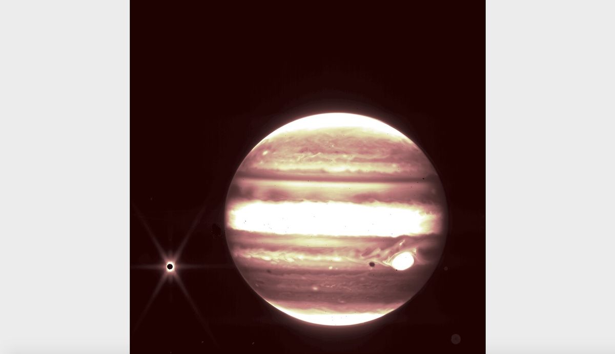 새로운 James Webb 이미지는 목성의 고리, 위성 등을 보여줍니다.