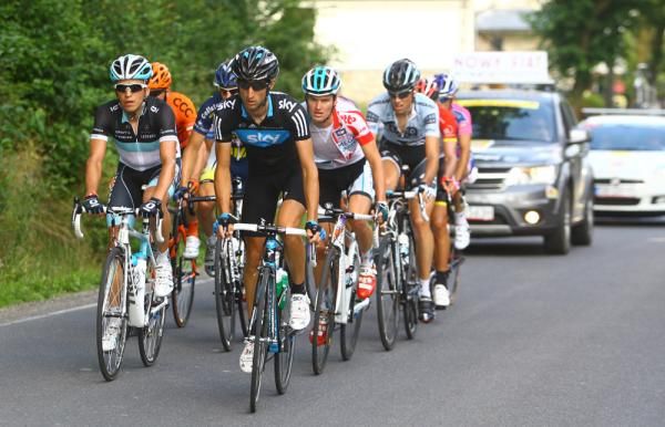 Morris Possoni (Sky Procycling) in the breakaway.