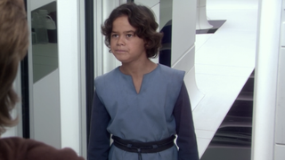 Daniel Logan as Boba Fett in Star Wars: Attack of the Clones