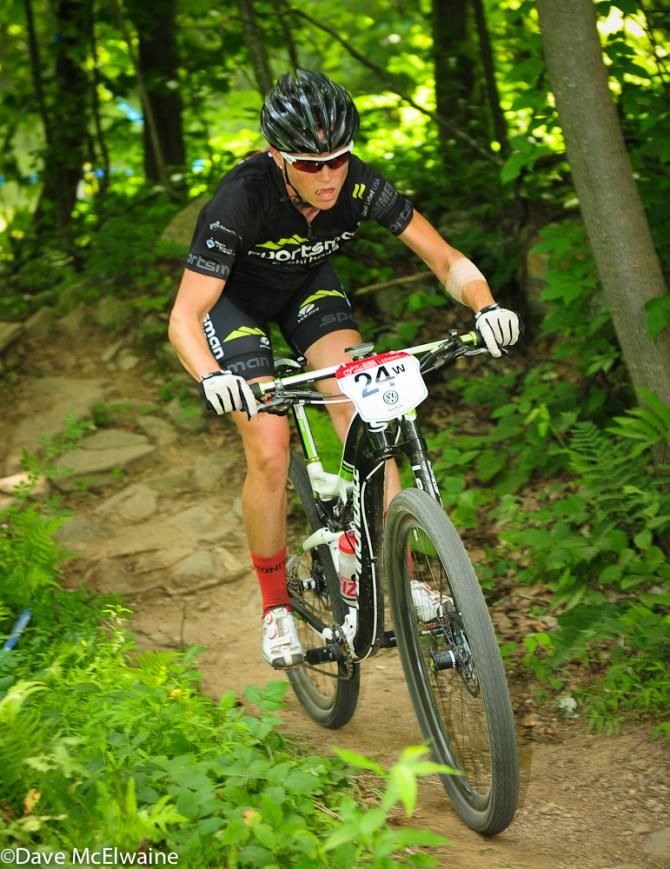 Riders enjoyed the shaded sections of the course as the temps were in the eighties