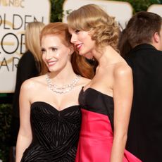 Taylor Swift and Jessica Chastain