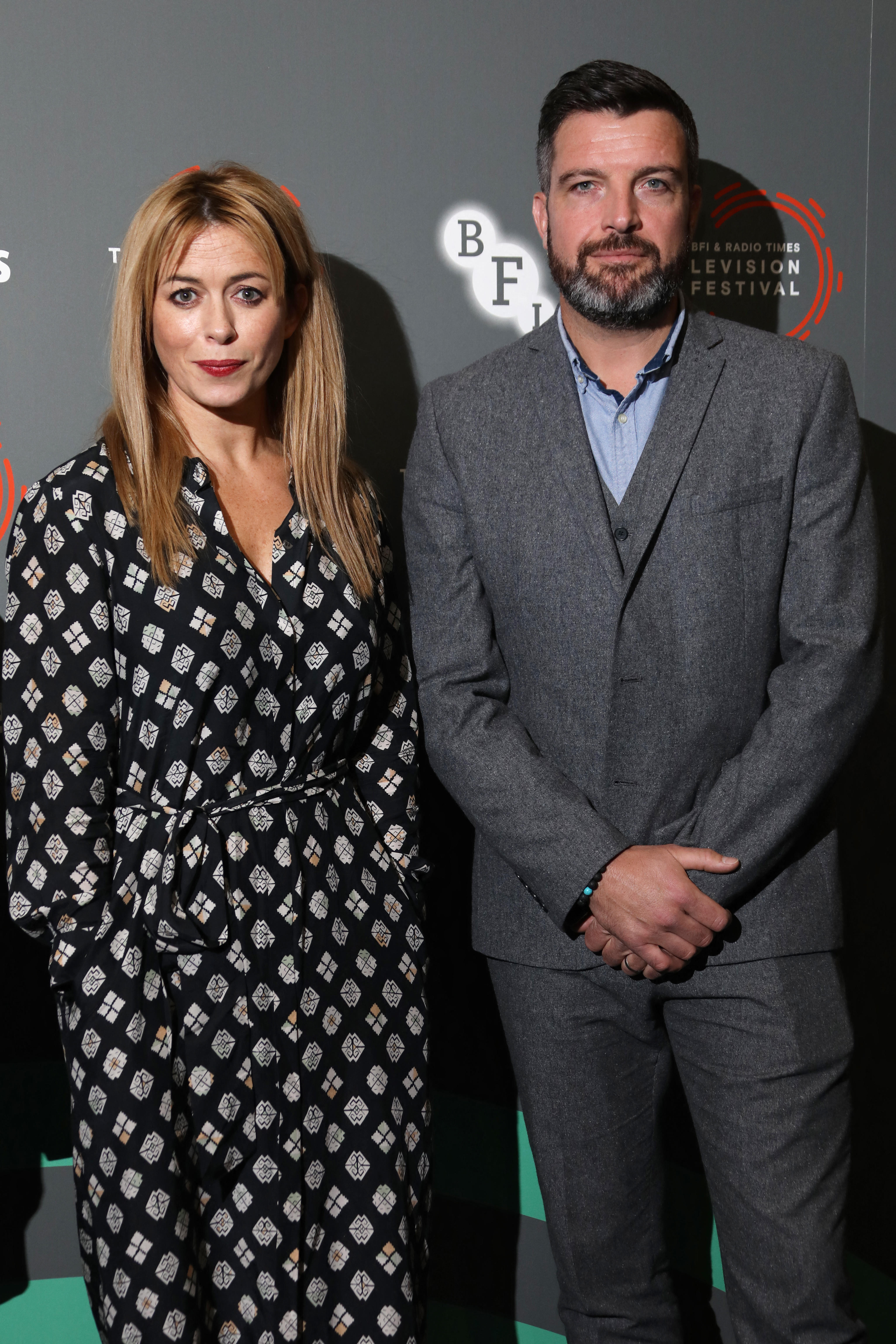 Eve Myles and Bradley Freegard.