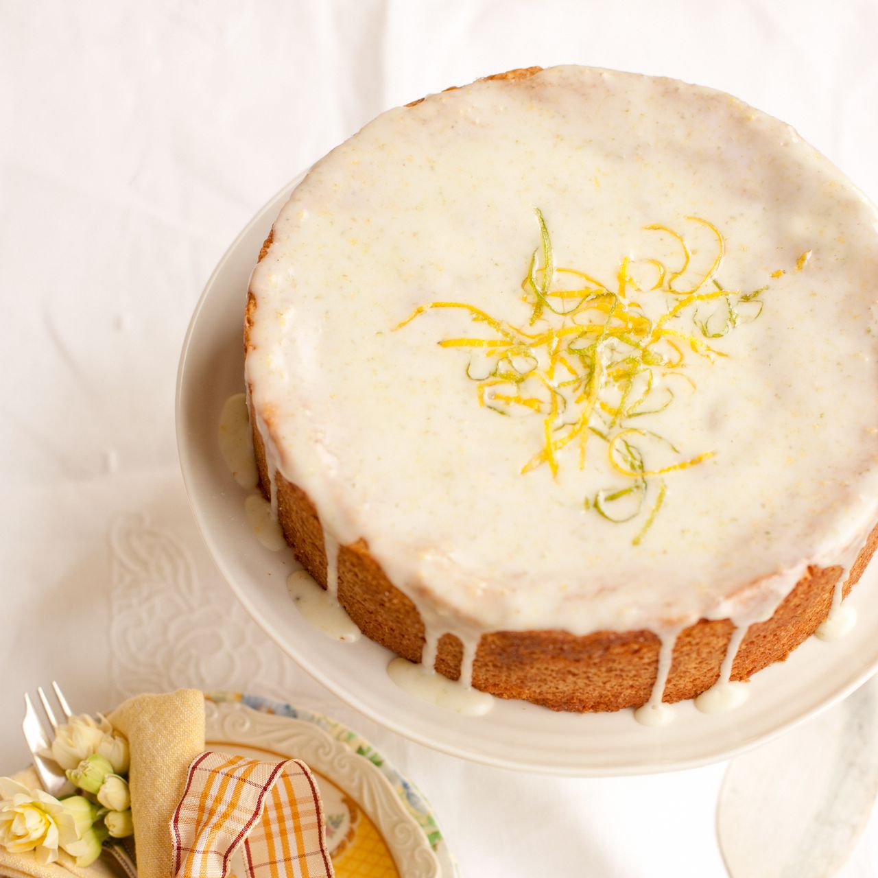 Lemon &amp; lime Drizzle Cake recipe-dessert recipes-recipes-recipe ideas-new recipes-woman and home