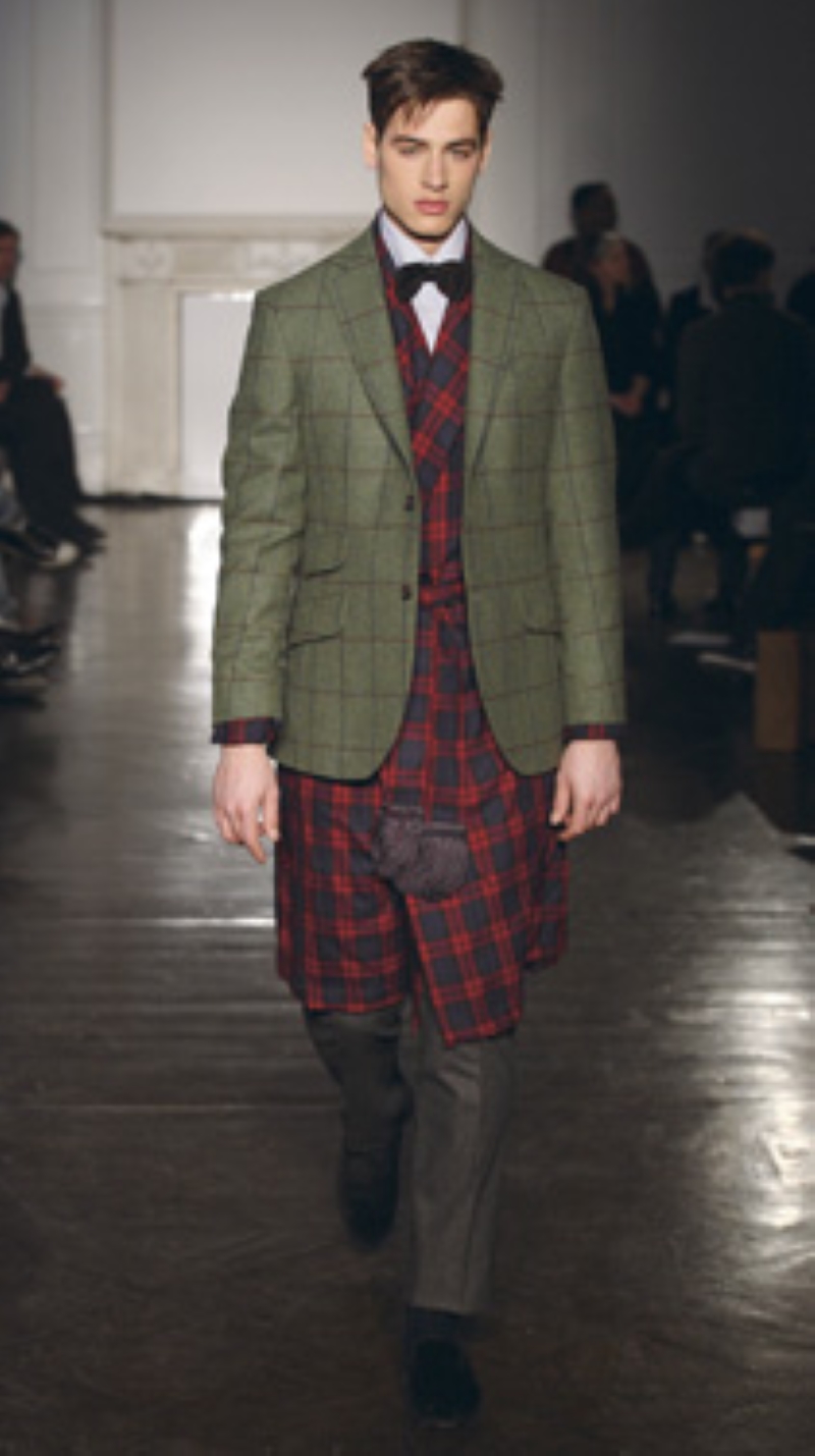 Hackett’s first ever catwalk