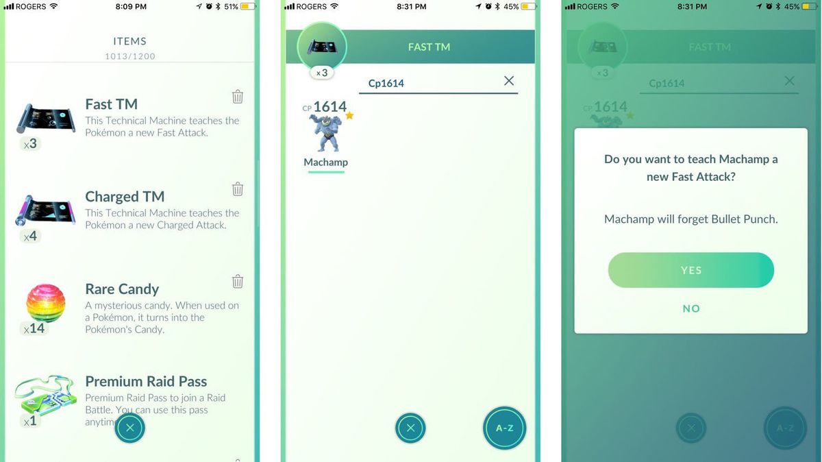 Pokémon Go: The Best Movesets to Change with TMs | iMore