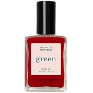 Manucurist Green Nail Polish in Red Cherry