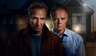 Robson Green as Patrick and Jason Watkins as Huw in The Game