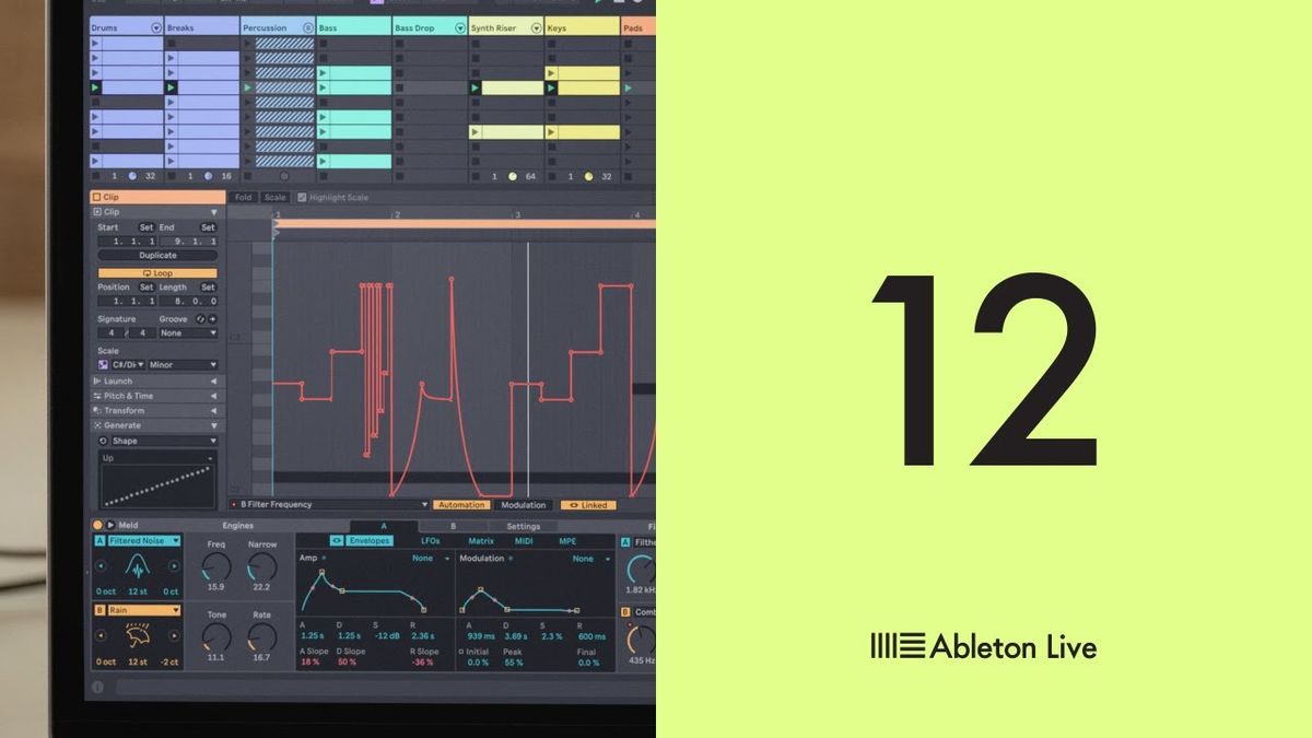 Ableton Live 12 is here: everything you need to know - new devices, MIDI additions, workflow changes and more