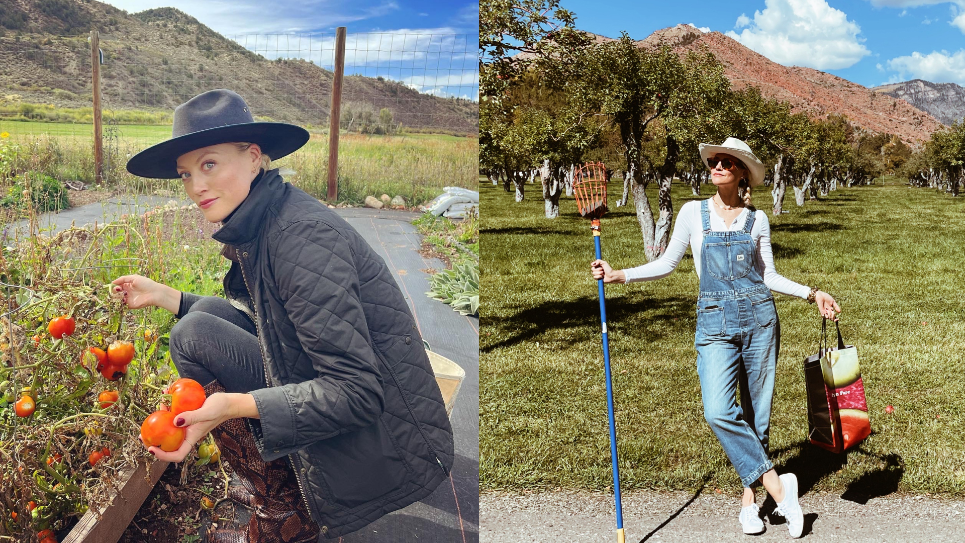 Brooke Ely Danielson partaking in fall activities