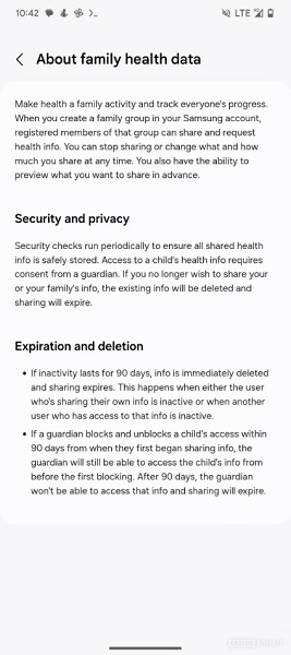 The Health app's newly leaked feature offered an informational page explaining its functions.