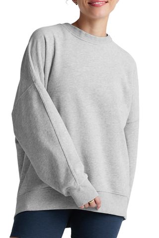 Solstice Oversize Cotton Blend Sweatshirt