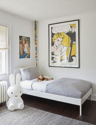 kids room ideas with xl miffy lamp