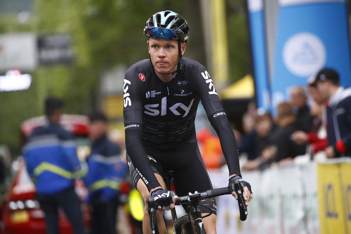 Chris Froome at the Crit&eacute;rium du Dauphin&eacute;
