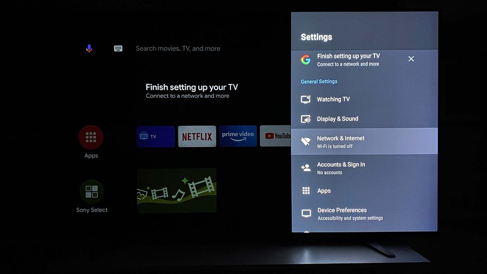 How to set up your Sony Android TV | Tom's Guide