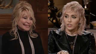 Dolly Parton speaks on GBH News, while Miley Cyrus Speaks on Hart to Heart.