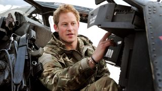 this picture taken on december 12, 2012 shows britains prince harry r makes his early morning pre flight checks at the british controlled flight line at camp bastion in afghanistans helmand province, where he was serving as an apache helicopter pilotgunner with 662 sqd army air corps britains prince harry confirmed he killed taliban fighters during his stint as a helicopter gunner in afghanistan, it can be reported after he completed his tour of duty on january 21, 2013 afp photo pool john stillwell photo credit should read john stillwellafp via getty images