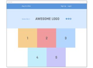 12 web design tutorials to keep your skills updated: Flexbox step by step