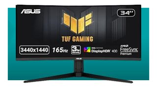 Asus TUF 34 inch curved monitor