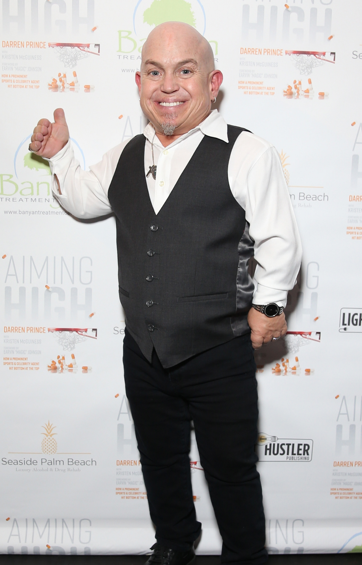 Martin Klebba attends the Aiming High book release event