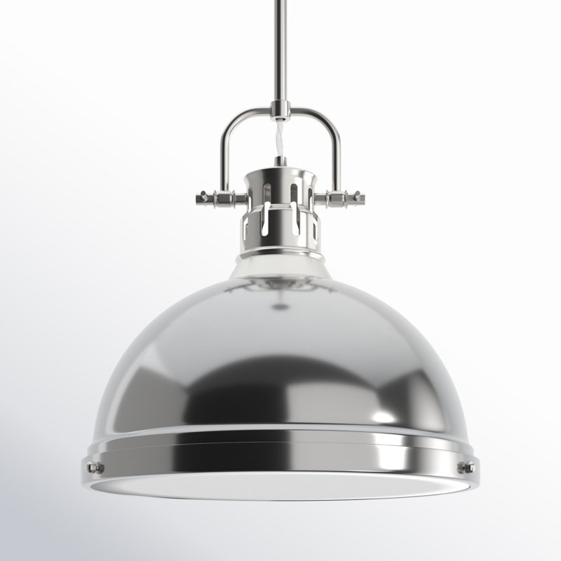 Birch Lane&amp;trade; Calico 1 - Light Single Dome Pendant &amp;amp; Reviews | Wayfair