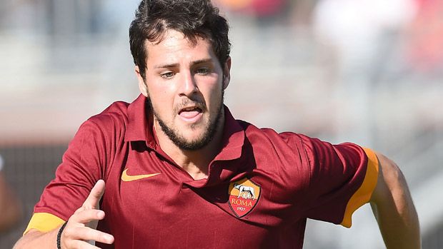 Mattia Destro of Roma 