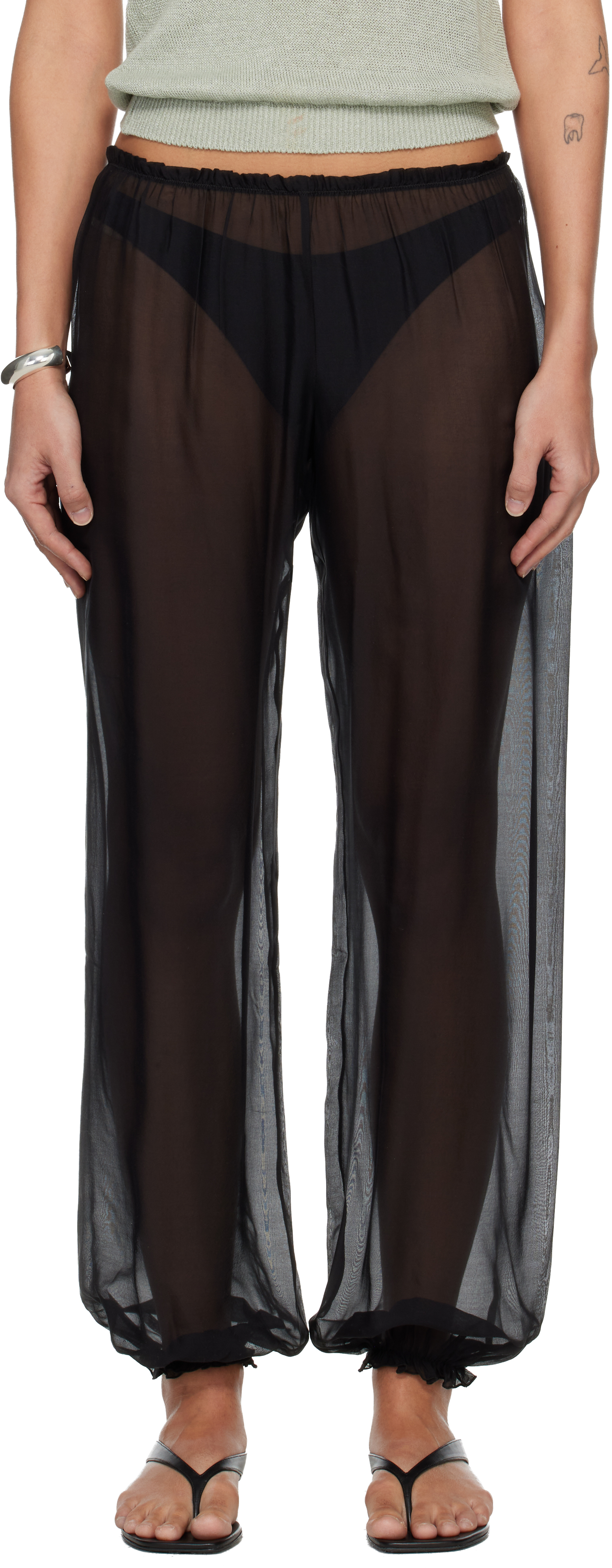 Black Weza Trousers
