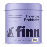 Finn Digestive Prebiotic &amp; Probiotic Supplement for Dogs