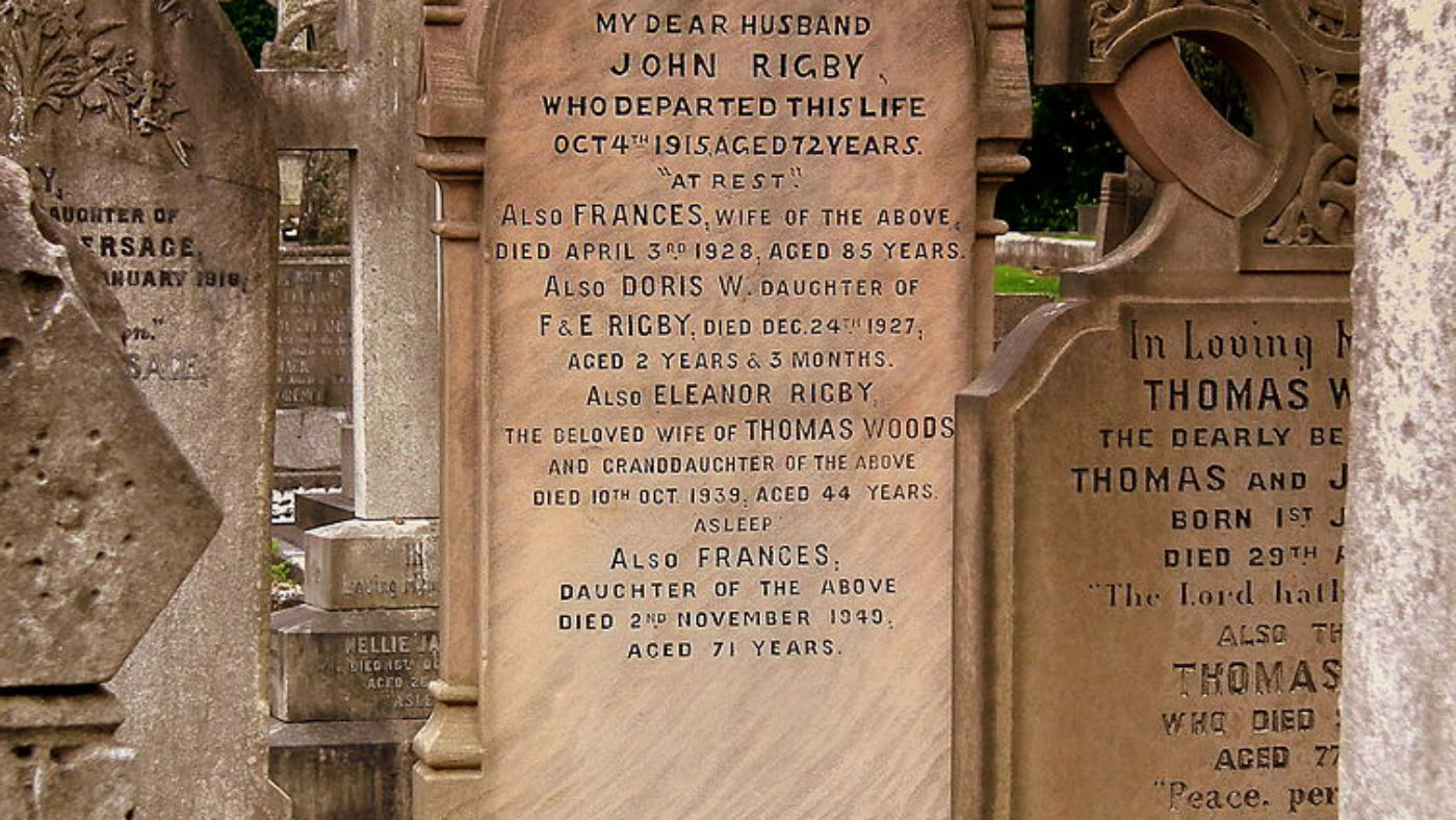 Eleanor Rigby grave