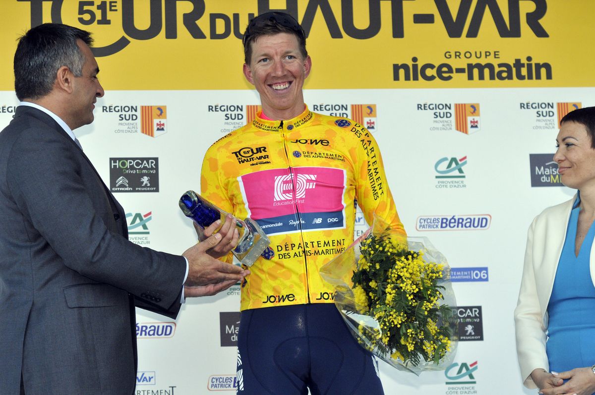 Sep Vanmarcke (EF Education First) in yellow