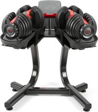 Bowflex SelectTech 552 dumbbell pair and stand bundle: was $578, now $405 @ Amazon