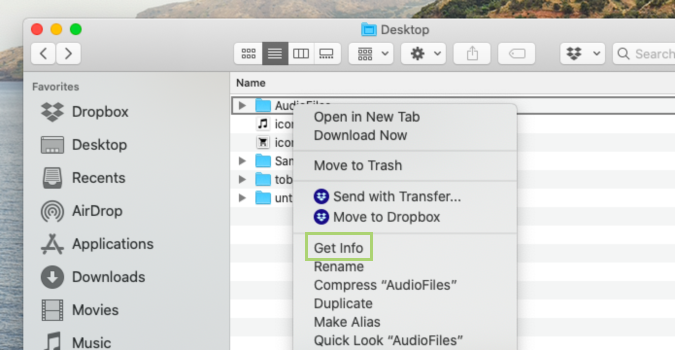 How to change folder icons or color on a Mac