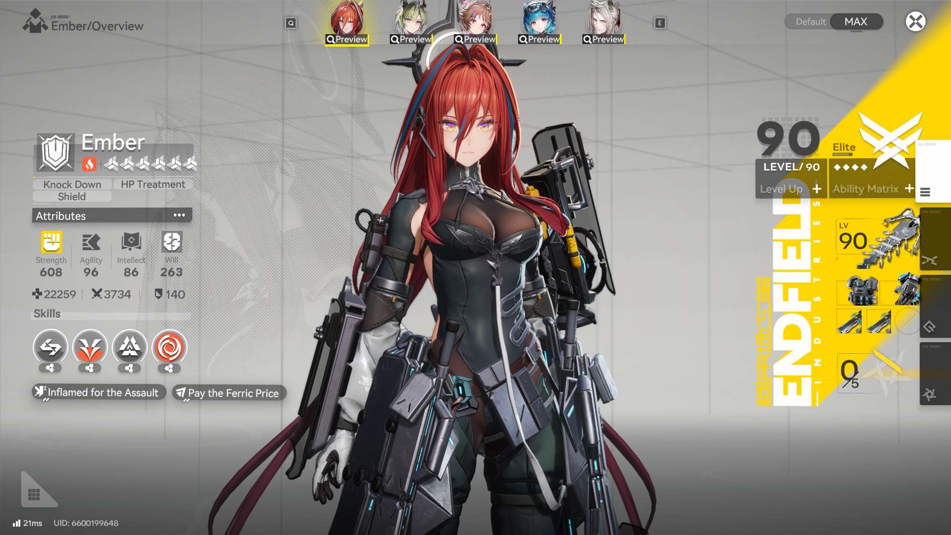 Arknights Endfield A-tier characters