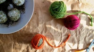 Yarn Ball Catnip Toys