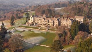 Bovey Castle grounds, one of the best castle hotels in the uk