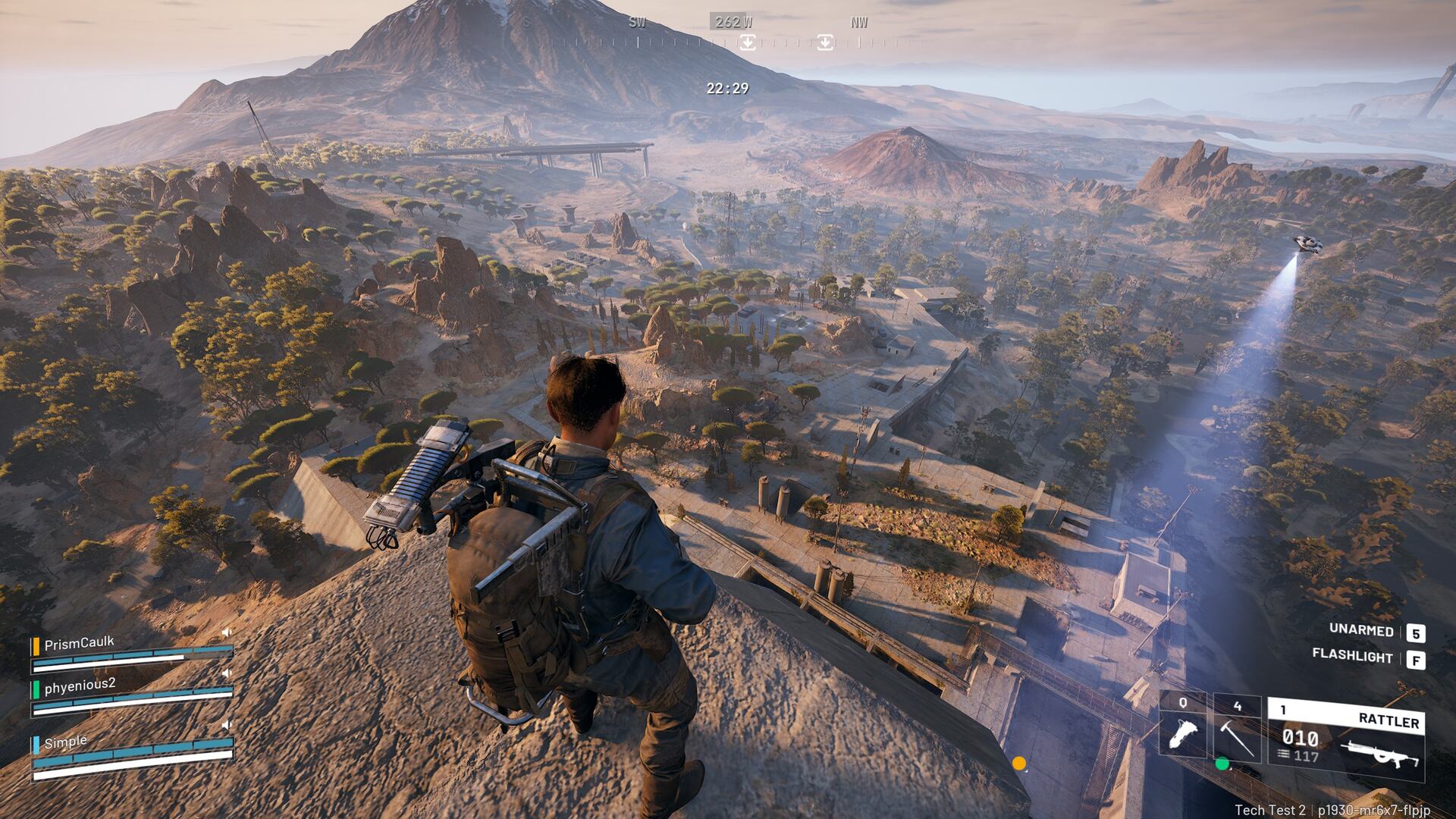 ARC Raiders screenshot showing a vast landscape